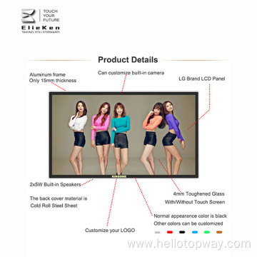 Wall-mounted touch screen 32 inch